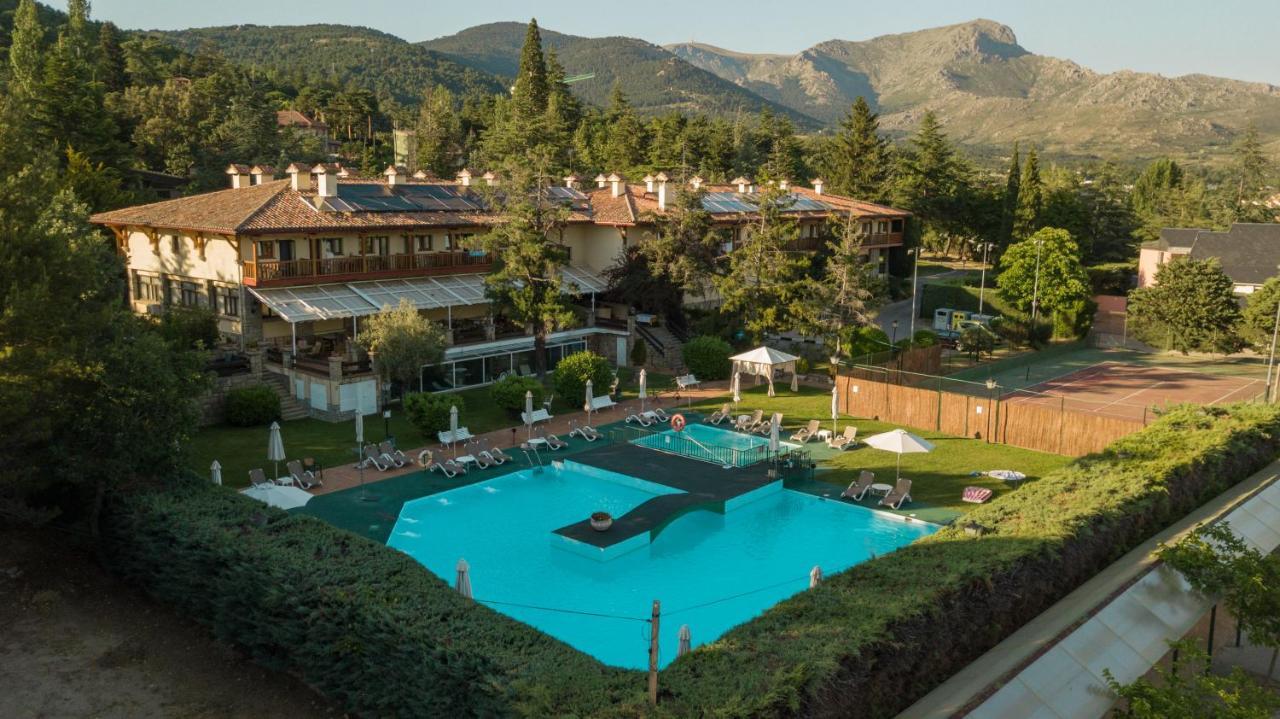 Hotel Rural Spa & Wellness Hacienda Los Robles Navacerrada Exterior foto